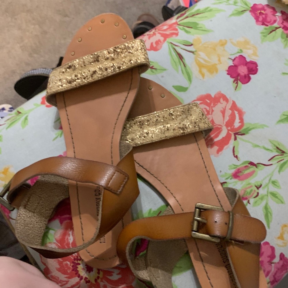 Mossimo glitter sandals
